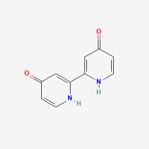 [2,2'-Bipyridine]-4,4'-diol chemical structure (CAS 90770-88-0)