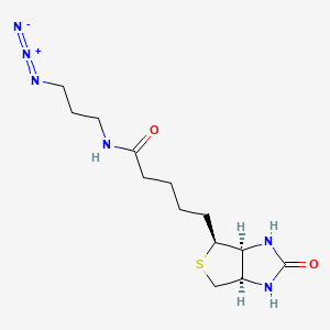 N-(3-Azidopropyl)biotinamide chemical structure (CAS 908007-17-0)