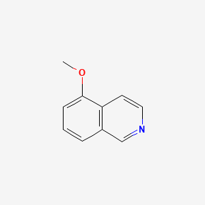 5-Methoxyisoquinoline chemical structure (CAS 90806-58-9)