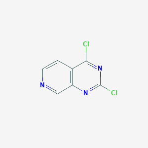 2,4-Dichloropyrido[3,4-d]pyrimidine chemical structure (CAS 908240-50-6)