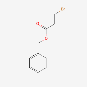 Benzyl 3-bromopropanoate chemical structure (CAS 90841-55-7)