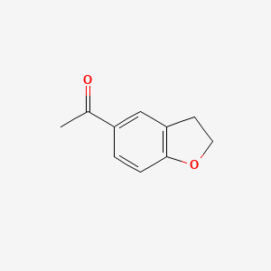 5-Acetyl-2,3-dihydrobenzo[b]furan chemical structure (CAS 90843-31-5)