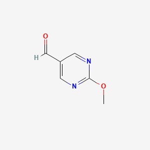 2-Methoxypyrimidine-5-carbaldehyde chemical structure (CAS 90905-32-1)