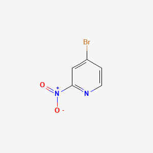 4-Bromo-2-nitropyridine chemical structure (CAS 909712-10-3)