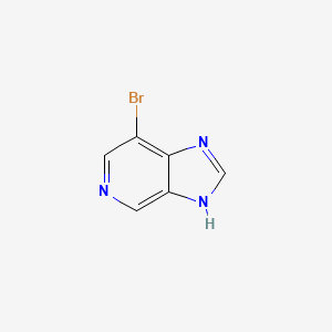 7-Bromo-1H-imidazo[4,5-c]pyridine chemical structure (CAS 90993-26-3)