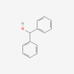 Diphenylmethanol chemical structure (CAS 91-01-0)