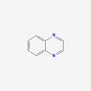Quinoxaline chemical structure (CAS 91-19-0)