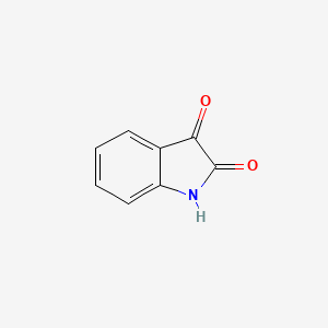 2,3-Indolinedione chemical structure (CAS 91-56-5)