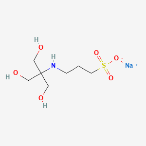 Sodium 3-((1,3-dihydroxy-2-(hydroxymethyl)propan-2-yl)amino)propane-1-sulfonate chemical structure (CAS 91000-53-2)