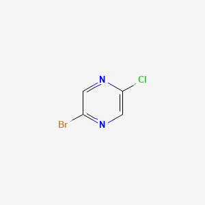 2-Bromo-5-chloropyrazine chemical structure (CAS 912773-21-8)