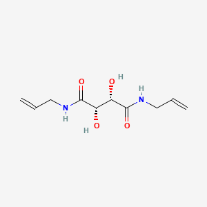 (2S,3S)-N1,N4-Diallyl-2,3-dihydroxysuccinamide chemical structure (CAS 913173-09-8)