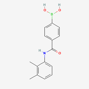 4-(2,3-Dimethylphenylcarbamoyl)phenylboronic acid chemical structure (CAS 913835-36-6)