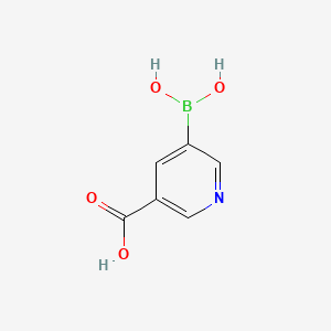 5-Carboxypyridine-3-boronic Acid chemical structure (CAS 913836-03-0)