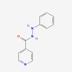 N'-Phenylisonicotinohydrazide chemical structure (CAS 91396-88-2)