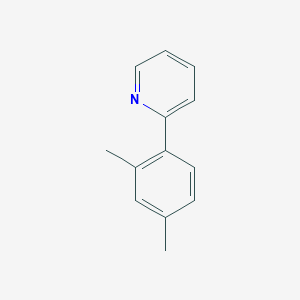 2-(2,4-Dimethylphenyl)pyridine chemical structure (CAS 914253-86-4)