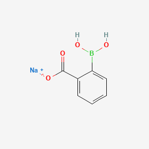 Sodium 2-boronobenzoate chemical structure (CAS 914454-08-3)