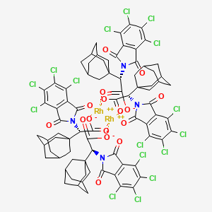 Rh2(S-TCPTAD)4 chemical structure (CAS 915797-21-6)