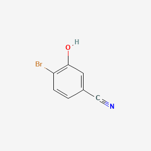 4-Bromo-3-hydroxybenzonitrile chemical structure (CAS 916213-60-0)