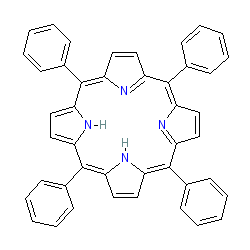 5,10,15,20-Tetraphenylporphyrin chemical structure (CAS 917-23-7)