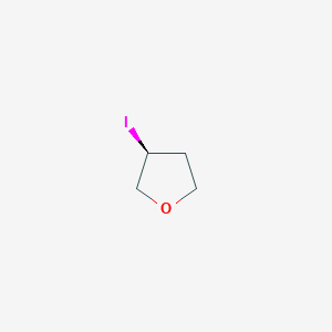 (S)-3-Iodotetrahydrofuran chemical structure (CAS 918439-76-6)