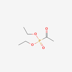 Diethyl acetylphosphonate chemical structure (CAS 919-19-7)