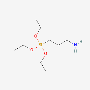 3-Aminopropyltriethoxysilane chemical structure (CAS 919-30-2)