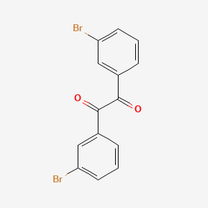 1,2-Bis(3-bromophenyl)ethane-1,2-dione chemical structure (CAS 91960-97-3)