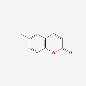 6-Methyl-2H-chromen-2-one chemical structure (CAS 92-48-8)