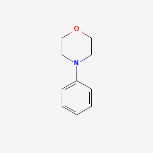 4-Phenylmorpholine chemical structure (CAS 92-53-5)