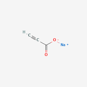 Sodium propiolate chemical structure (CAS 920-38-7)