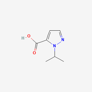 1-Isopropylpyrazole-5-carboxylic Acid chemical structure (CAS 920006-32-2)