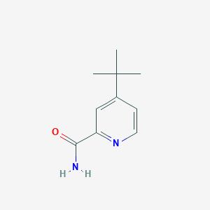 4-(tert-Butyl)picolinamide chemical structure (CAS 920112-75-0)