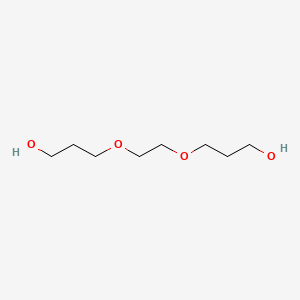 3,3'-(Ethane-1,2-diylbis(oxy))bis(propan-1-ol) chemical structure (CAS 92144-80-4)