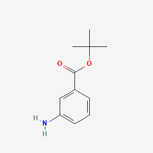 tert-Butyl 3-aminobenzoate chemical structure (CAS 92146-82-2)