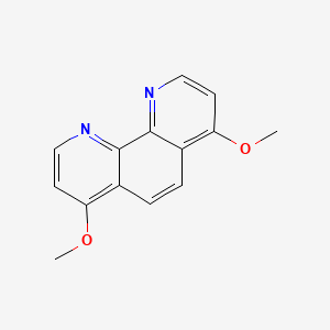 4,7-Dimethoxy-1,10-phenanthroline chemical structure (CAS 92149-07-0)