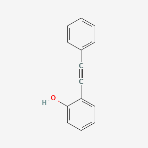 2-(Phenylethynyl)phenol chemical structure (CAS 92151-73-0)