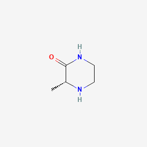 (R)-3-Methylpiperazin-2-one chemical structure (CAS 922178-61-8)