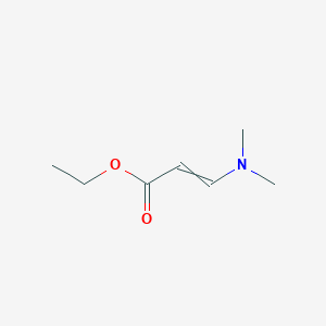 Ethyl 3-(dimethylamino)acrylate chemical structure (CAS 924-99-2)