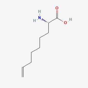 (S)-2-Aminonon-8-enoic acid chemical structure (CAS 924307-76-6)