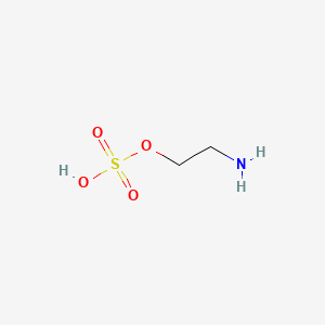 2-Aminoethyl hydrogen sulfate chemical structure (CAS 926-39-6)