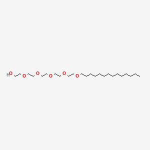3,6,9,12,15-Pentaoxanonacosan-1-ol chemical structure (CAS 92669-01-7)