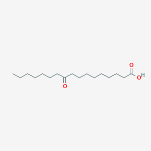 10-Oxoheptadecanoic acid chemical structure (CAS 927-41-3)