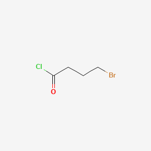 4-Bromobutyryl chloride chemical structure (CAS 927-58-2)