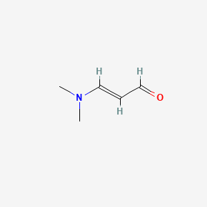 3-(Dimethylamino)propenal chemical structure (CAS 927-63-9)