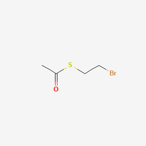 S-(2-Bromoethyl) ethanethioate chemical structure (CAS 927-70-8)