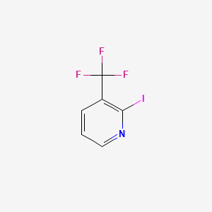 2-Iodo-3-(trifluoromethyl)pyridine chemical structure (CAS 927434-20-6)