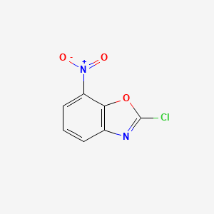2-Chloro-7-nitrobenzo[d]oxazole chemical structure (CAS 928196-42-3)