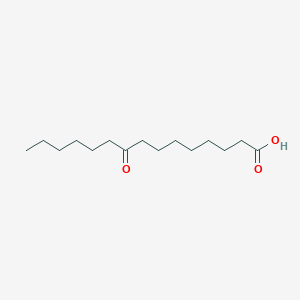 9-Oxopentadecanoic acid chemical structure (CAS 92857-48-2)