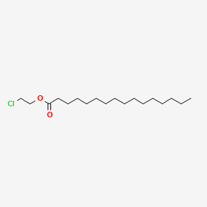 2-Chloroethyl palmitate chemical structure (CAS 929-16-8)