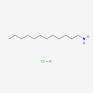 Dodecan-1-amine hydrochloride chemical structure (CAS 929-73-7)